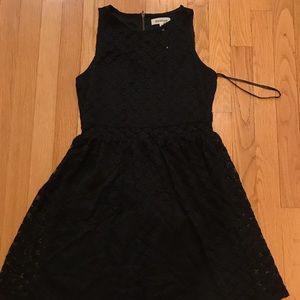 Lace detailing dress